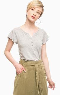 Серая трикотажная футболка S.Oliver