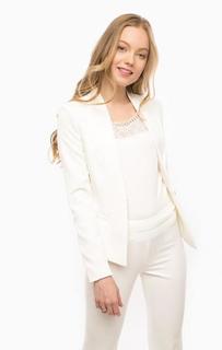 Белый классический пиджак Gaudi