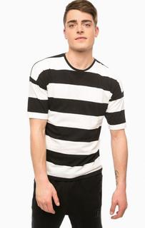 Хлопковая футболка в полоску Religion