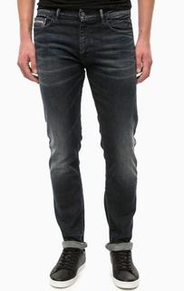 Синие джинсы прямого кроя Calvin Klein Jeans