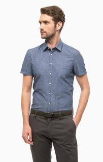 Хлопковая рубашка с короткими рукавами Gaudi