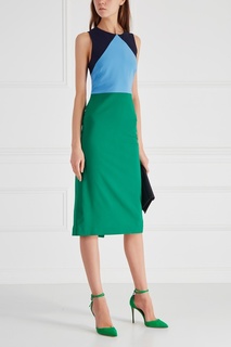 Шерстяное платье-футляр Diane von Furstenberg