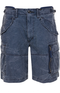 Хлопковые шорты с накладными карманами Polo Ralph Lauren