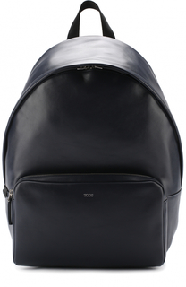 Кожаный рюкзак с внешним карманом на молнии Tod’s Tods