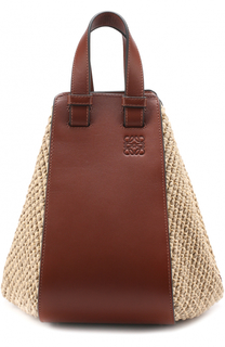 Сумка Hammock Raffia small Loewe