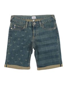 Джинсовые бермуды Armani Junior