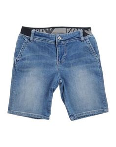 Джинсовые бермуды Armani Junior
