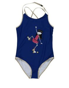 Слитный купальник Little Marc Jacobs