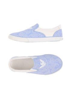 Низкие кеды и кроссовки Armani Junior