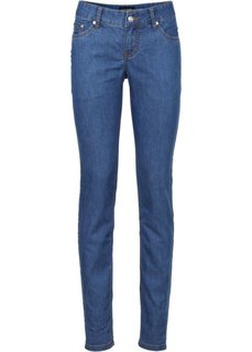 Джинсы Skinny (синий «потертый») Bonprix