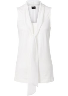 Трикотажная блузка (цвет белой шерсти) Bonprix