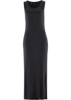 Трикотажное платье (черный) Bonprix