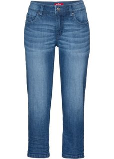 Стрейтчевые джинсы длины 3/4, cредний рост (N) (синий) Bonprix