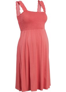 Мода для беременных: трикотажное платье (коралловый) Bonprix