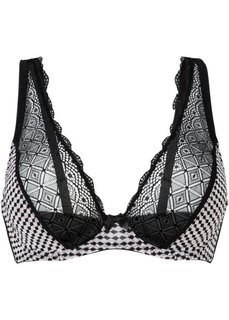 Бюстгальтер, чашка C (экрю с рисунком) Bonprix