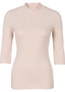 Водолазка-лапша (нежно-розовый) Bonprix