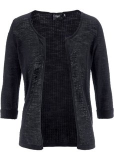 Кардиган (черный) Bonprix