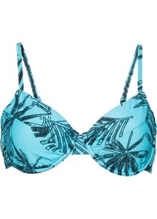 Купальный бюстгальтер на косточках, чашка B (синий/черный) Bonprix