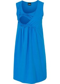 Для будущих мам: трикотажное платье с функцией кормления (морская синь) Bonprix