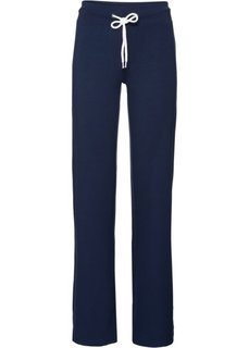 Трикотажные брюки-палаццо (темно-синий) Bonprix