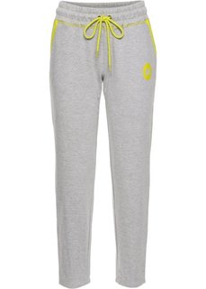 Трикотажные брюки 7/8 (светло-серый меланж) Bonprix