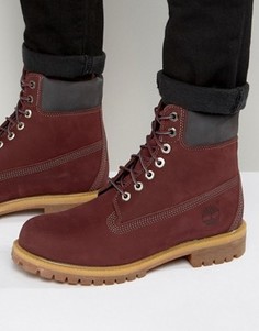 Классические премиум-ботинки Timberland - Красный