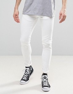 Белые зауженные джинсы New Look - Белый