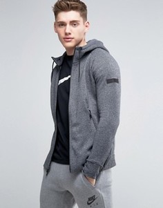 Черное худи на молнии Nike Jordan Icon 809470-010 - Черный