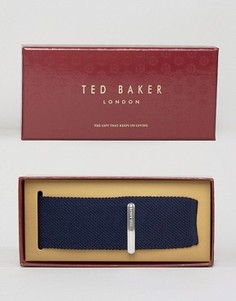 Подарочный набор с галстуком и зажимом для галстука Ted Baker - Синий