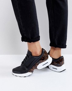 Черные кожаные кроссовки Nike Air Max Jewell Lx - Черный