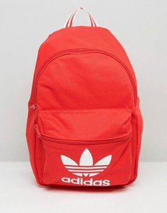 Рюкзак с логотипом-трилистником adidas Originals - Красный