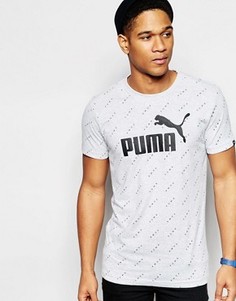 Футболка с принтом Puma - Серый