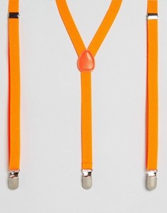 Узкие подтяжки 7 X - Оранжевый 7X