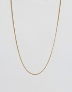 Ожерелье-цепочка Weekday Delicate - Золотой