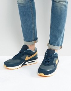 Темно-синие кроссовки Nike Air Max BW Premium 819523-401 - Темно-синий