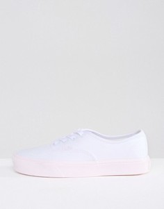 Легкие кроссовки с розовой подошвой Vans Authentic - Мульти