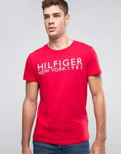 Футболка из органического хлопка Tommy Hilfiger - Красный