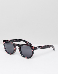 Солнцезащитные очки с цветочным принтом Vans Lolligagger - Черный