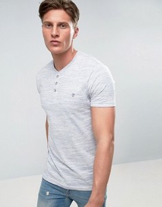 Футболка хенли с карманом Brave Soul - Синий