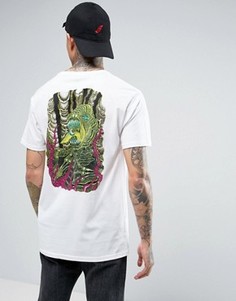 Футболка с принтом на спине Volcom x Tetsunori - Белый