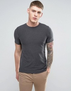 Меланжевая футболка Jack &amp; Jones - Серый