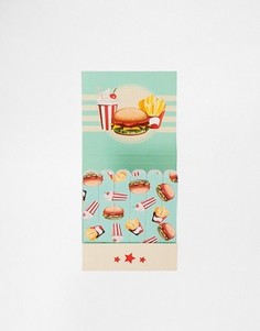 Мини-пилочки для ногтей Fast Food - Черный Beauty Extras