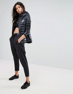 Черные суженные книзу брюки Nike - Черный