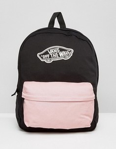 Рюкзак с контрастным карманом Vans - Черный