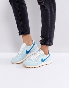 Синие кроссовки Nike Internationalist - Синий