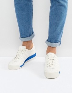 Белые кроссовки в винтажном стиле adidas Originals Samoa BB8598 - Белый