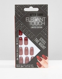 Накладные ногти с искусственным жемчугом House of Holland Luxe by Elegant Touch - Красный