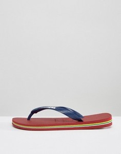 Бразильские шлепанцы Havaianas - Красный