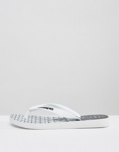 Шлепанцы с принтом Star Wars Havaianas Brasil - Белый