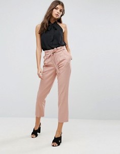 Свободные брюки Miss Selfridge - Розовый